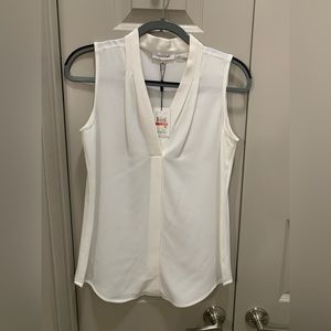 Calvin Klein white professional tank top